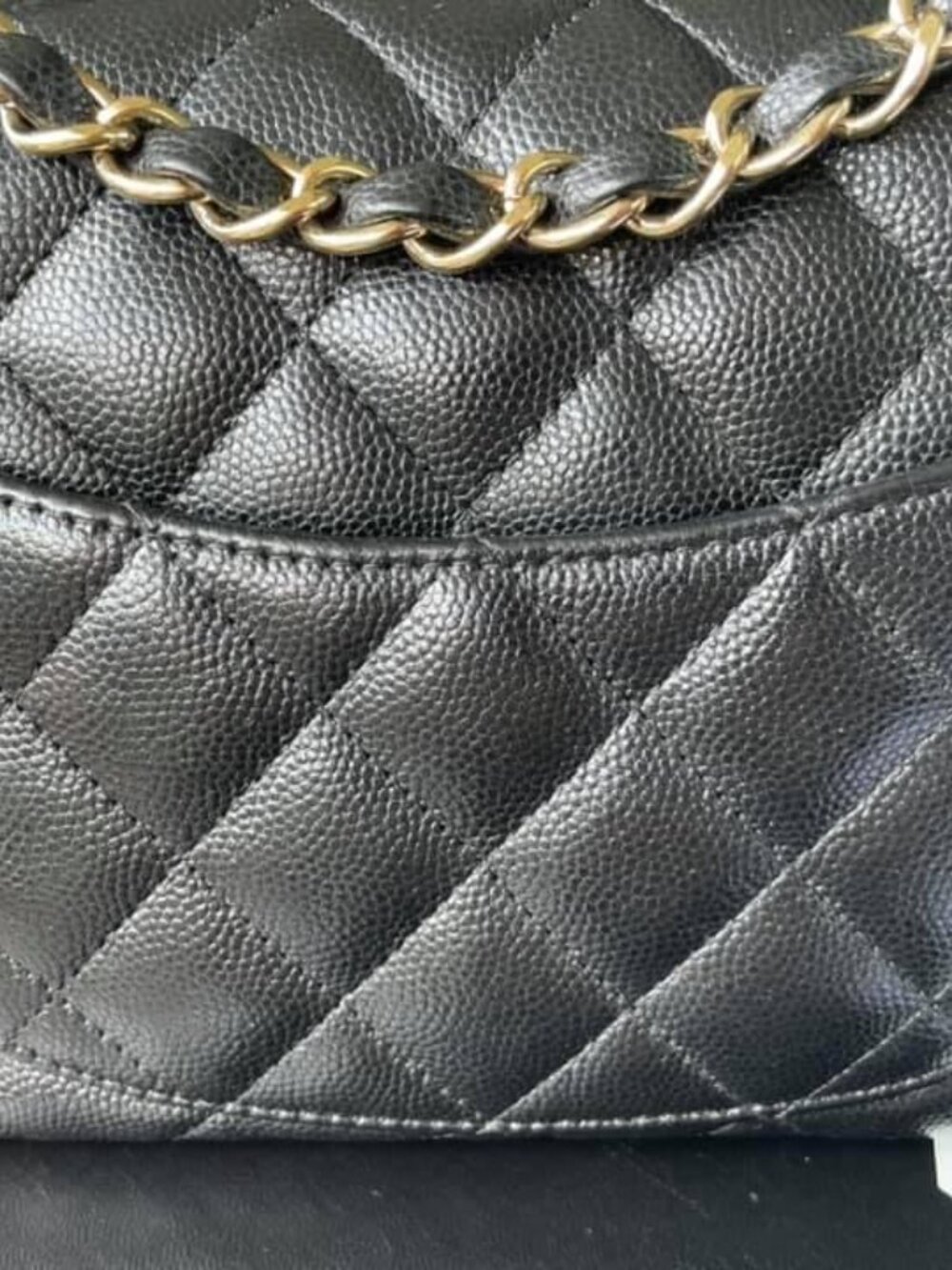 Caviar Mini Rectangular Classic Flap - Picture 7 of 7